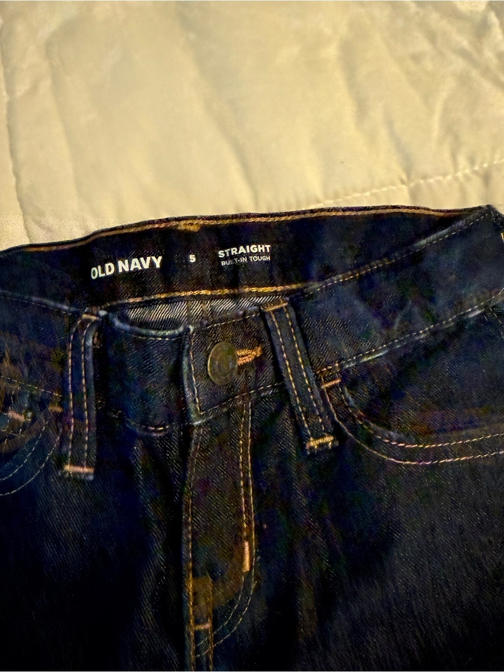 Old Navy Men's Straight Jeans - Indigo Blue
